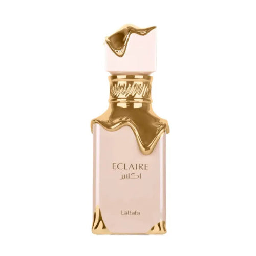 Eclaire Lattafa - Perfume Árabe Femenino de Caramelo, Leche y Miel