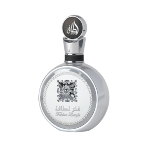 Fakhar Platinum Lattafa - Perfume Árabe Masculino de Palo Santo e Incienso