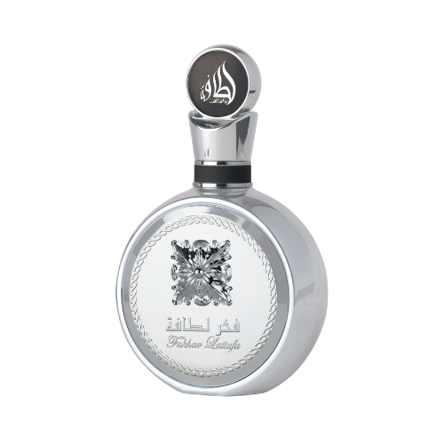 Fakhar Platinum Lattafa - Perfume Árabe Masculino de Palo Santo e Incienso