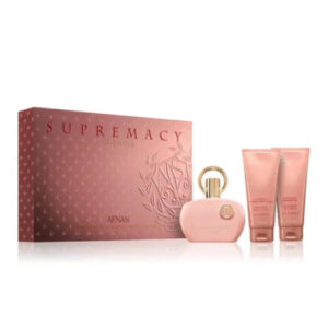 Afnan - Gift Set 3 piezas Supremacy Pour Femme Pink - Perfume Femenino