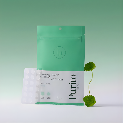 Purito Seoul Wonder Releaf Centella Spot Patch 51 Parches – Parches Anti Granos Calmantes - Imagen 2
