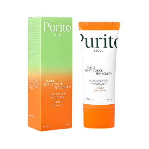 Purito - Daily Soft Touch Sunscreen - SPF50+ PA++++ - – Protector Solar Facial Hidratante - Imagen 2