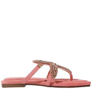 SANDALIAS DE DEDO CON ESTRELLA DE MAR (ROSA)