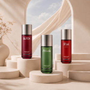 Assaf Icons – Set de 3 Perfumes: Glitch, Attacks y Risk Comete