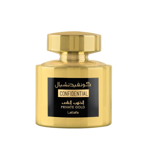 Lattafa - Confidential Private Gold - Eau De Parfum - Perfume Femenino