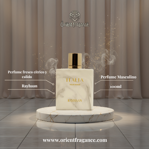 Rayhaan - Italia - Eau De Parfum - Perfume Masculino - Imagen 4