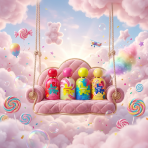 Tubbees Sweet Addiction Set | Cofre de 4 Perfumes Gourmand Dulces y Adictivos